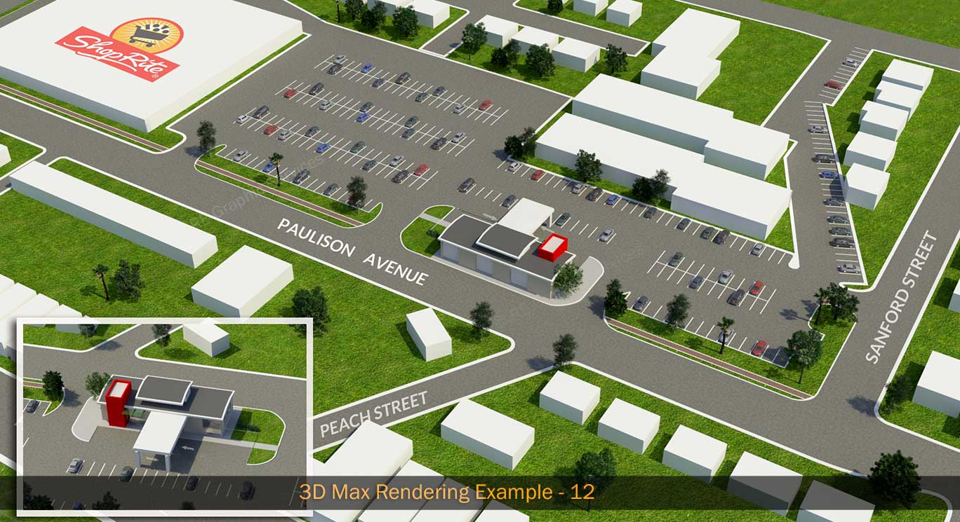 3D Max Rendering Example